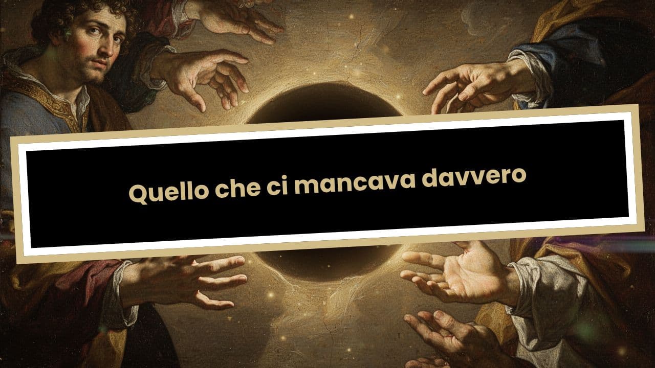 Quello che ci mancava davvero