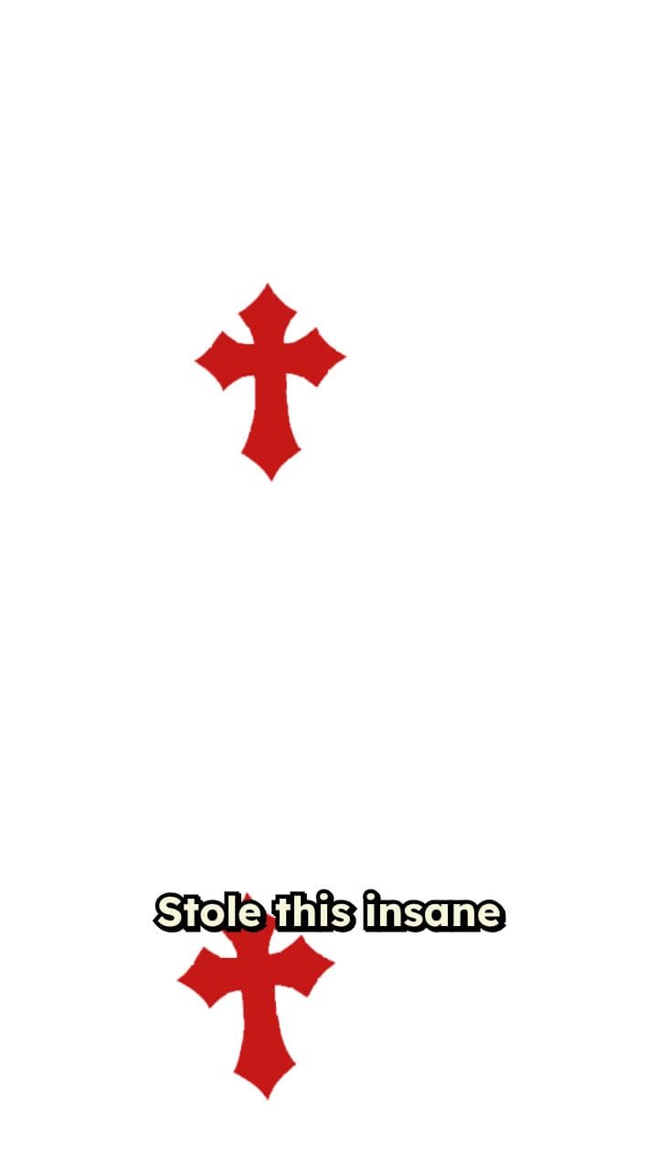 Hypnotic Red Cross Rain Visualizer