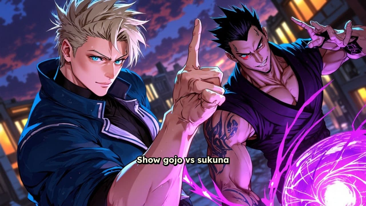 Gojo vs Sukuna: Epic Showdown