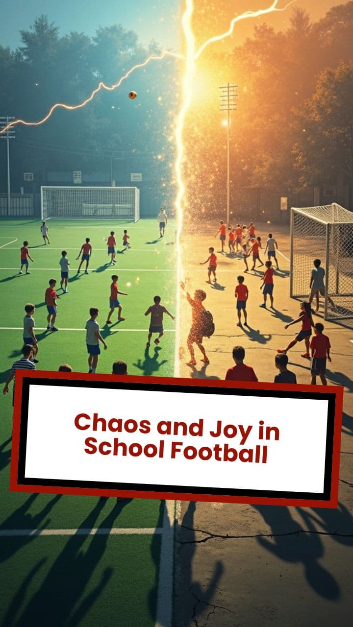 Chaos and Joy in School Football