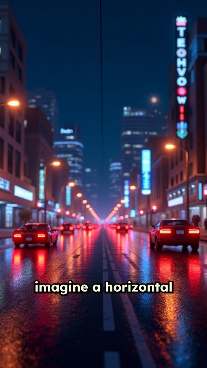 Nighttime Reunion on a Busy Road