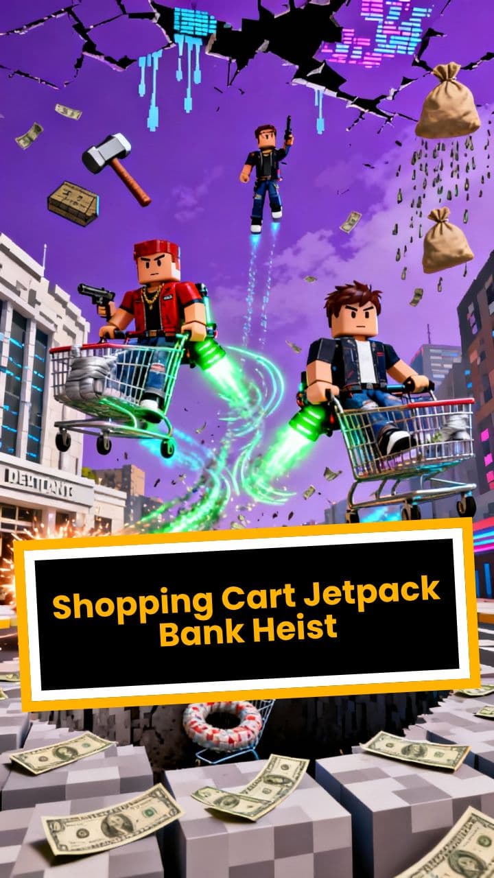 Shopping Cart Jetpack Bank Heist