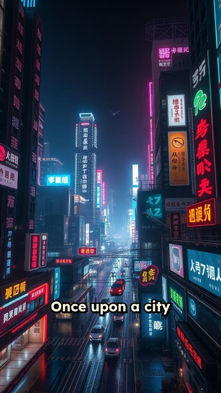 Cyberpunk City: A Technological Revolution