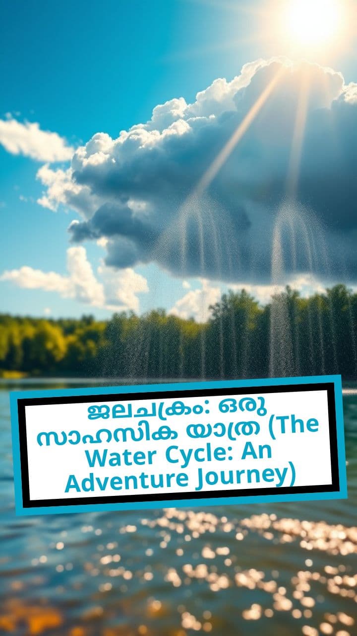 ജലചക്രം: ഒരു സാഹസിക യാത്ര (The Water Cycle: An Adventure Journey)