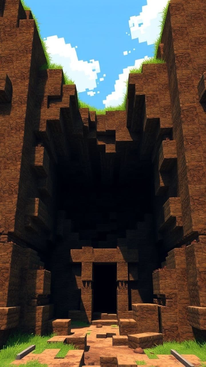 El huevo negro en la mina abandonada