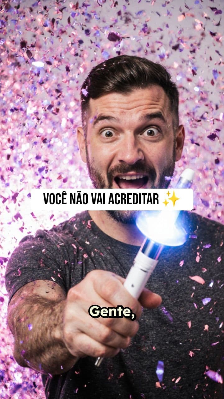 Caneta Depiladora com LED Viral