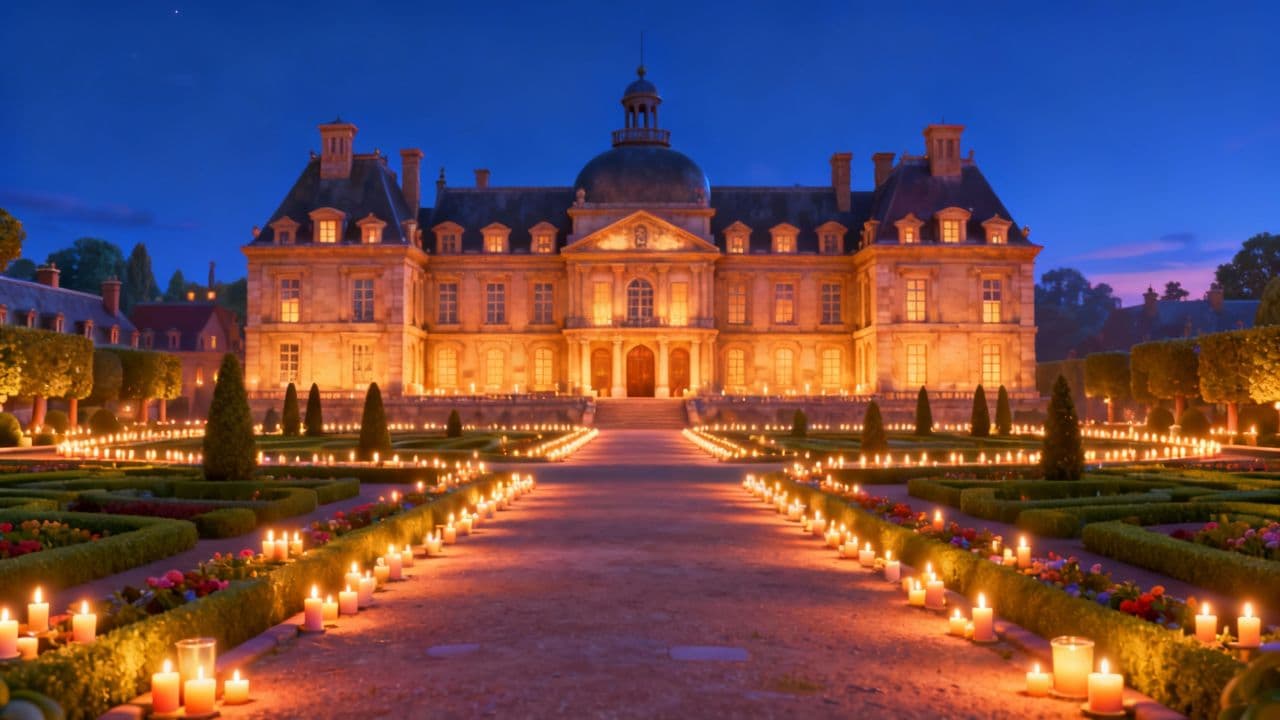 #7287-A Magical Evening at Vaux-le-Vicomte