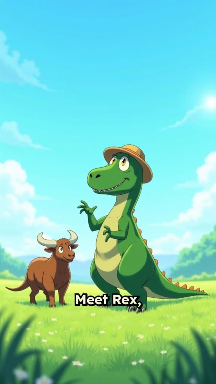 Rex the Dinosaur Farmer