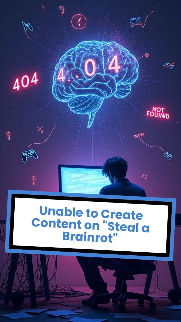 Unable to Create Content on "Steal a Brainrot"