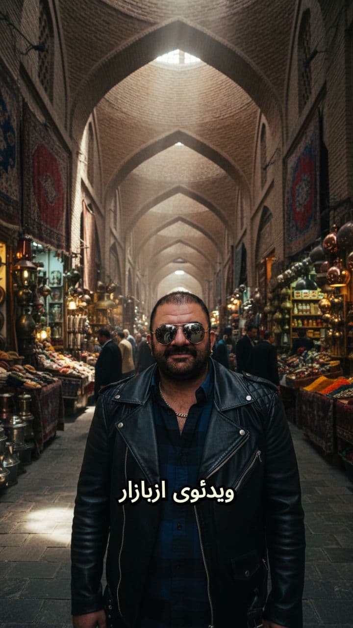 ویدئویی از بازار بزرگ تهران