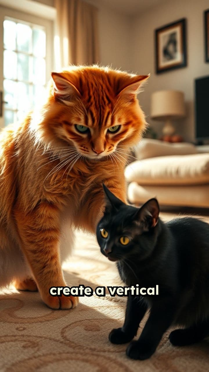 Cat vs. Wife: A Playful Battle