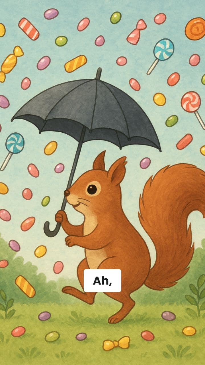 La Pioggia di Caramelle Assurde