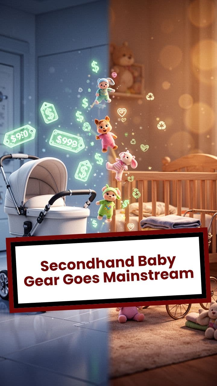 Secondhand Baby Gear Goes Mainstream