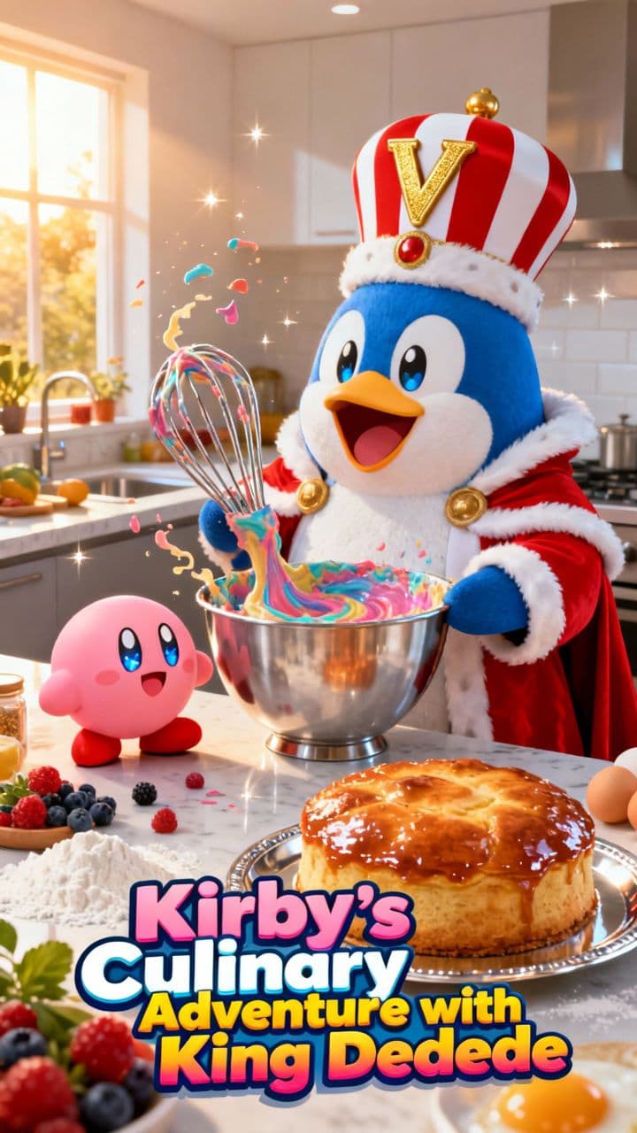 Kirby's Culinary Adventure with King Dedede