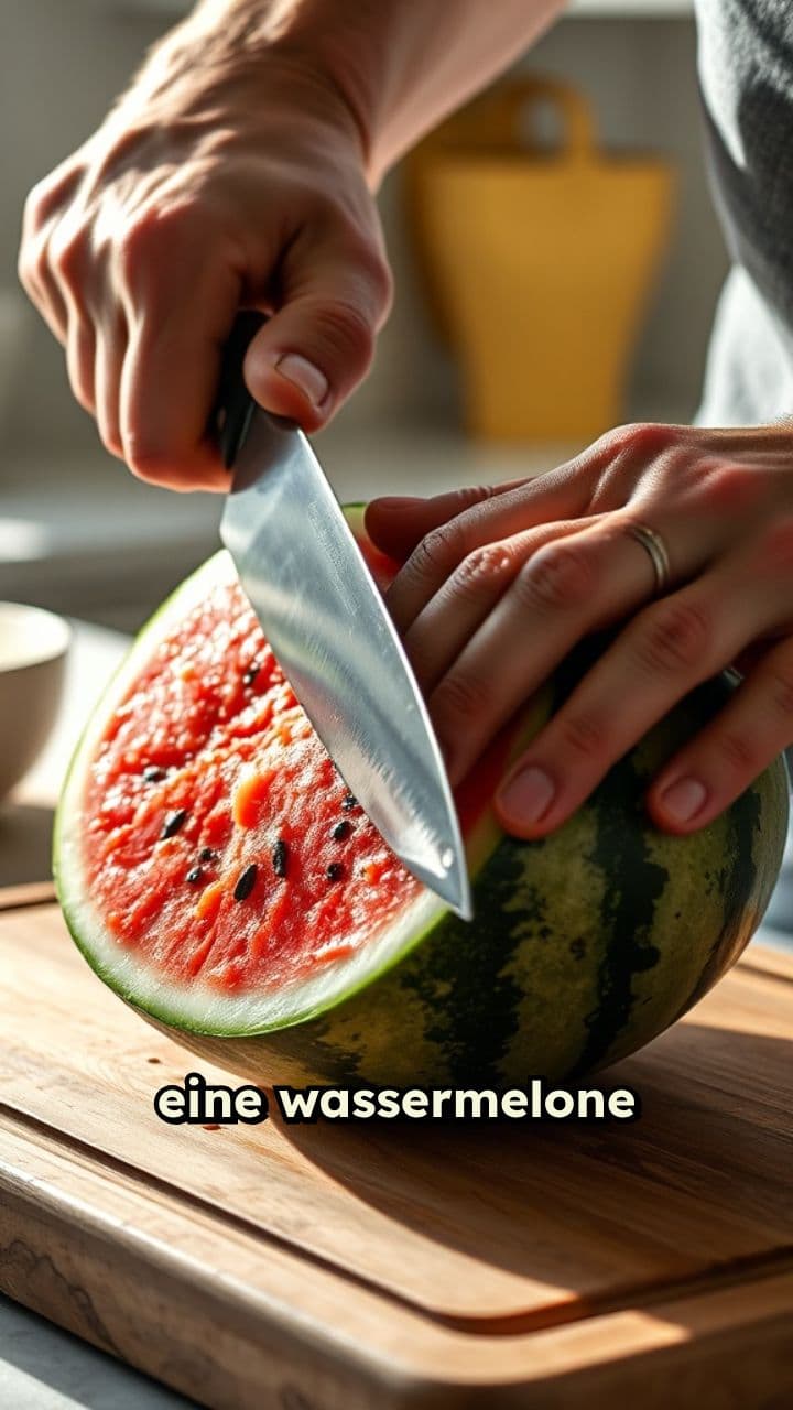 Wassermelone Zerschneiden ASMR