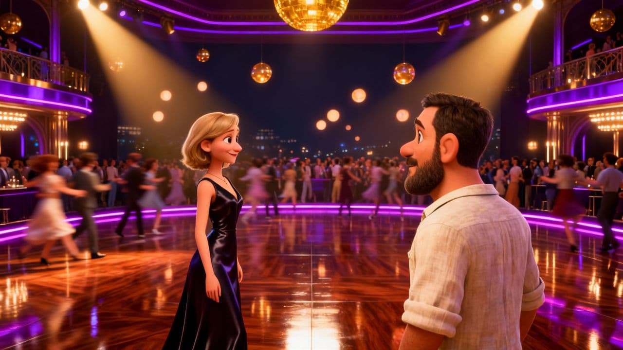 #7336-A Silent Nightclub Encounter