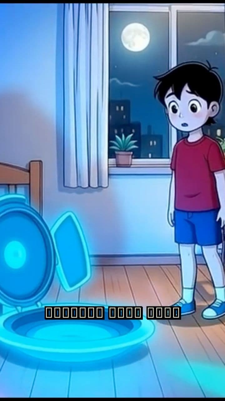 A Mysterious Light Under the Bed