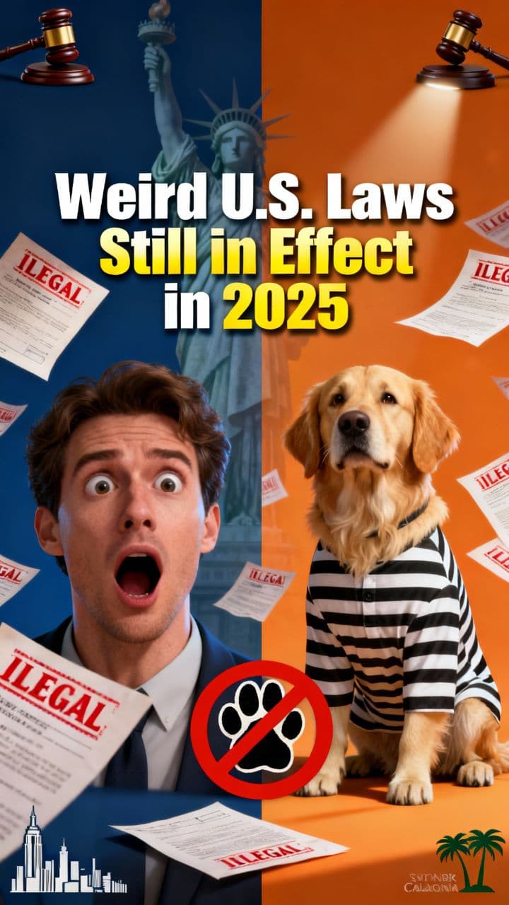 Weird U.S. Laws Still in Effect in 2025