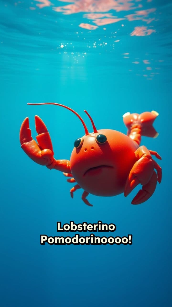 Lobsterino Pomodorino's Aquatic Adventure
