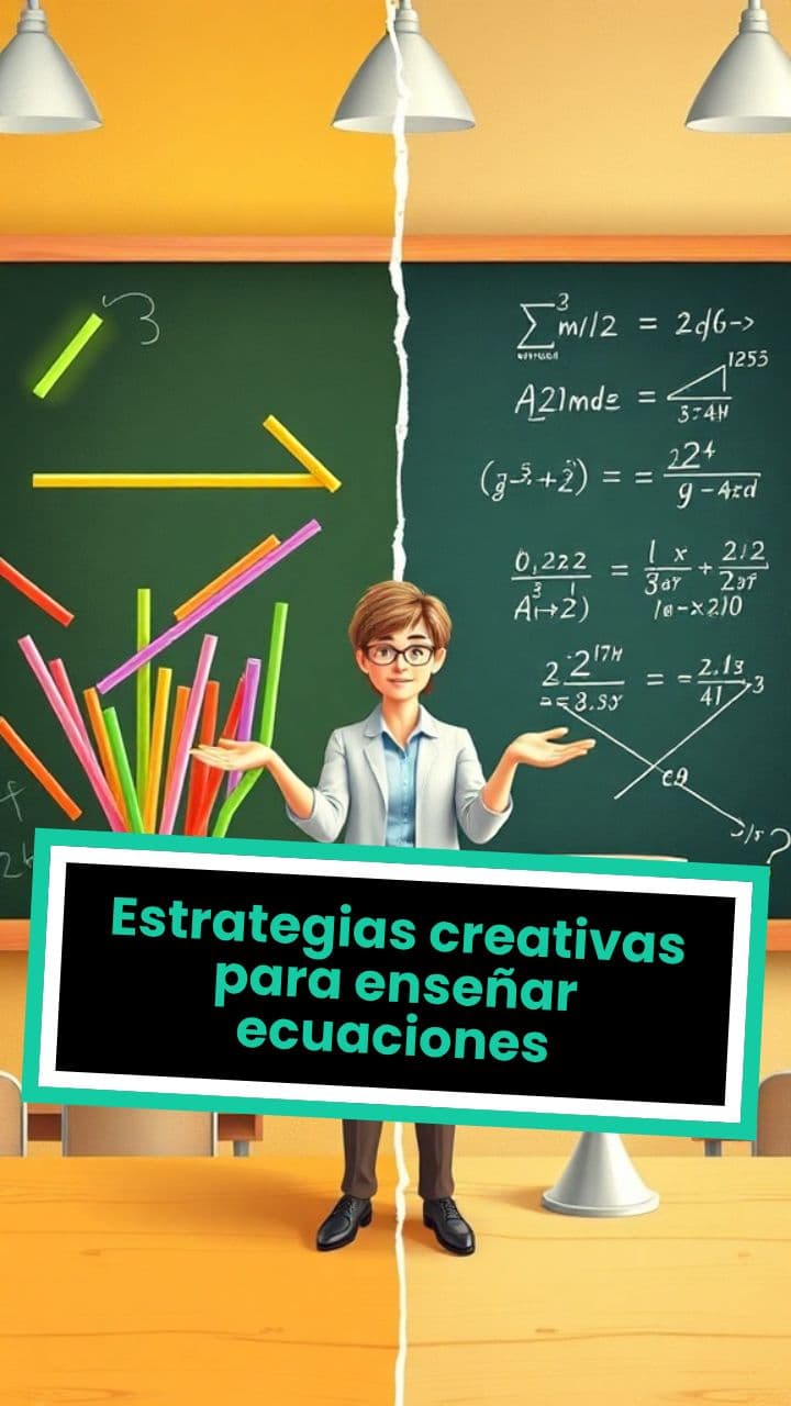 Estrategias creativas para enseñar ecuaciones