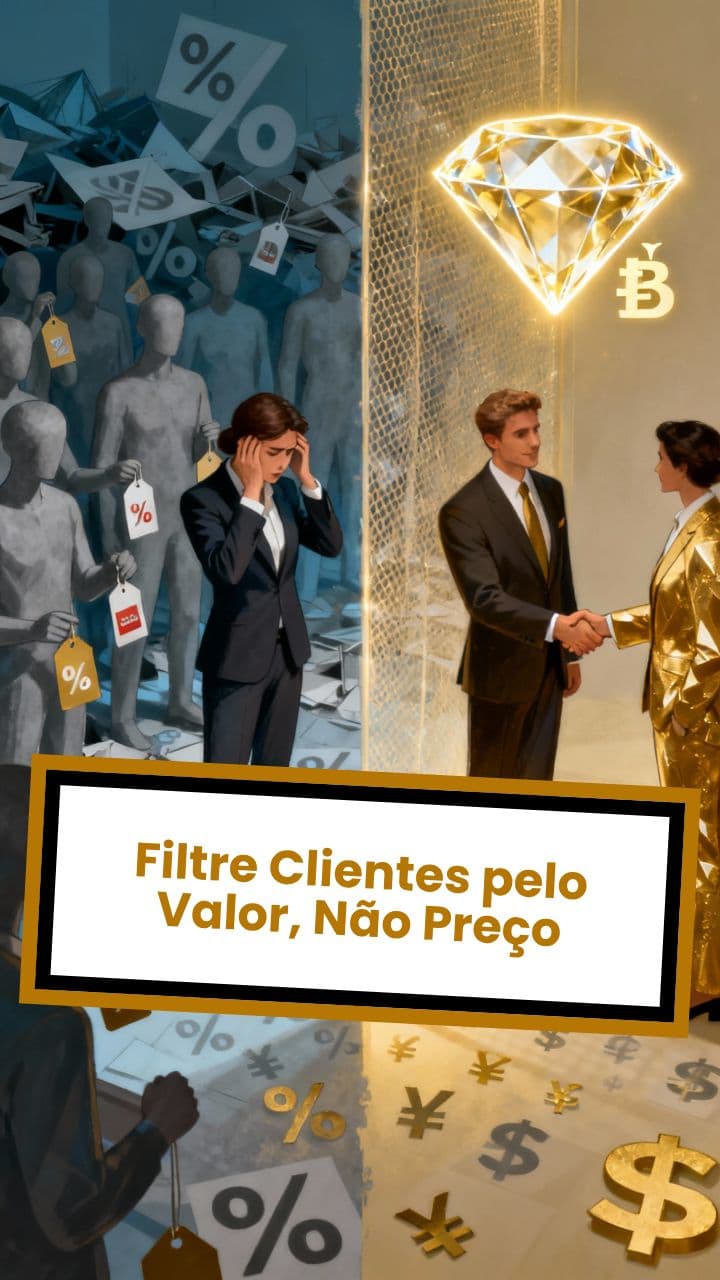 Filtre Clientes pelo Valor, Não Preço