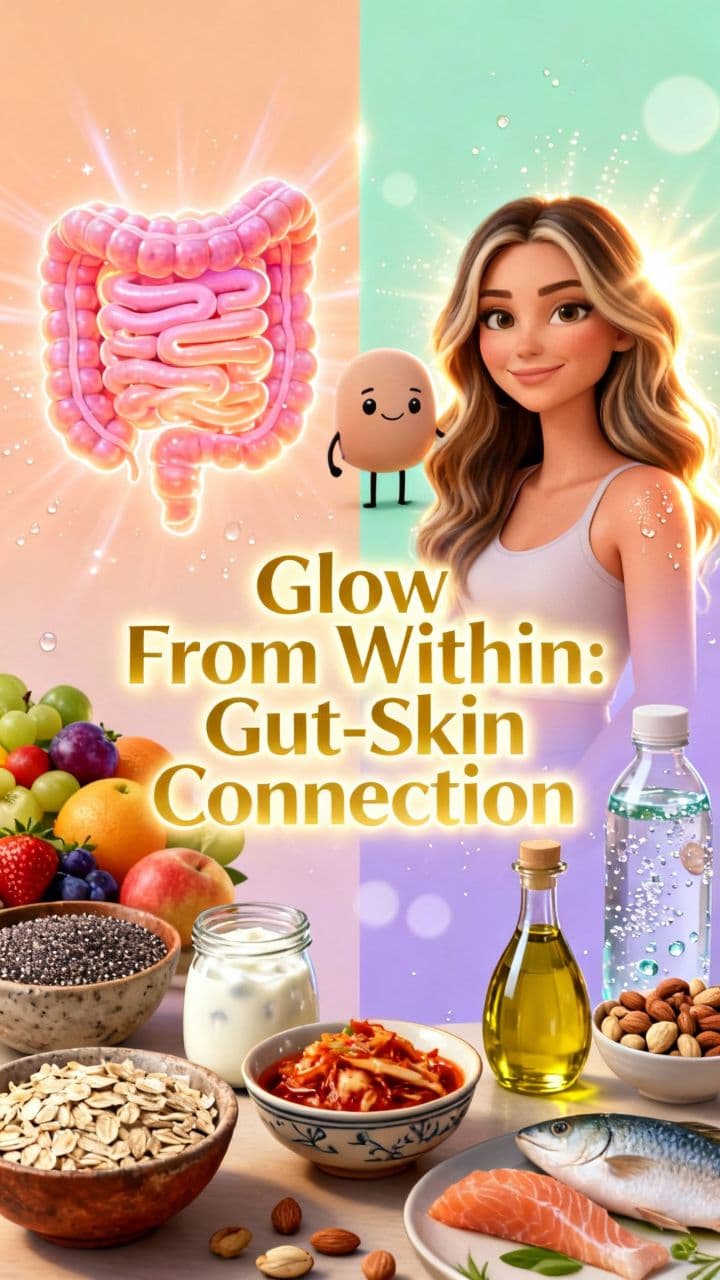 Glow From Within: Gut-Skin Connection