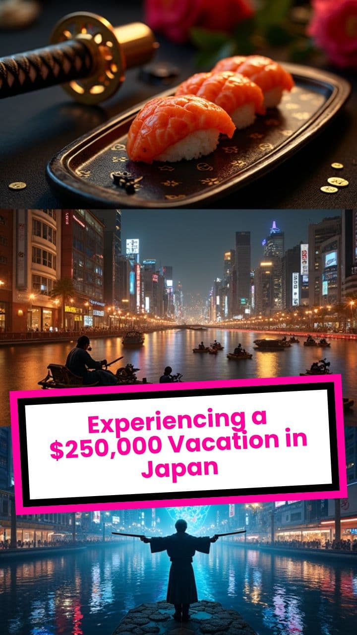 Experiencing a $250,000 Vacation in Japan
