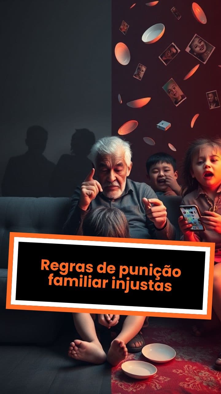 Regras de punição familiar injustas