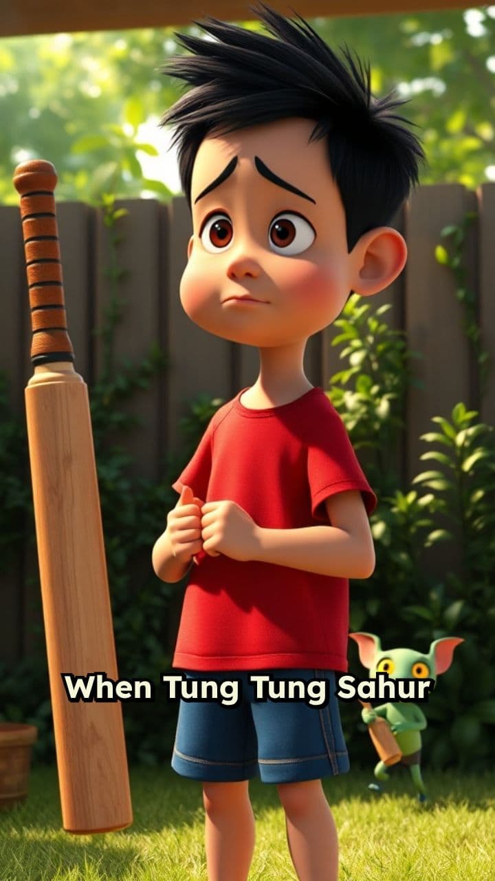 Tung Tung's Brave Quest for His Bat