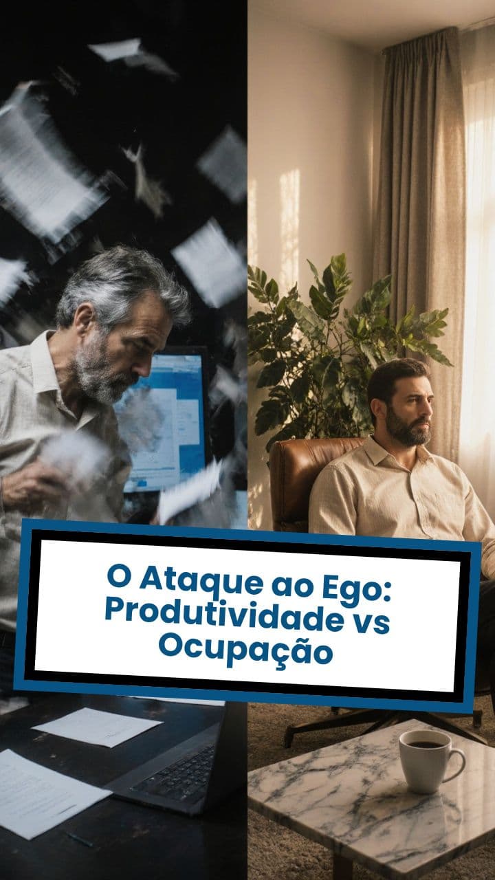 O Ataque ao Ego: Produtividade vs Ocupação