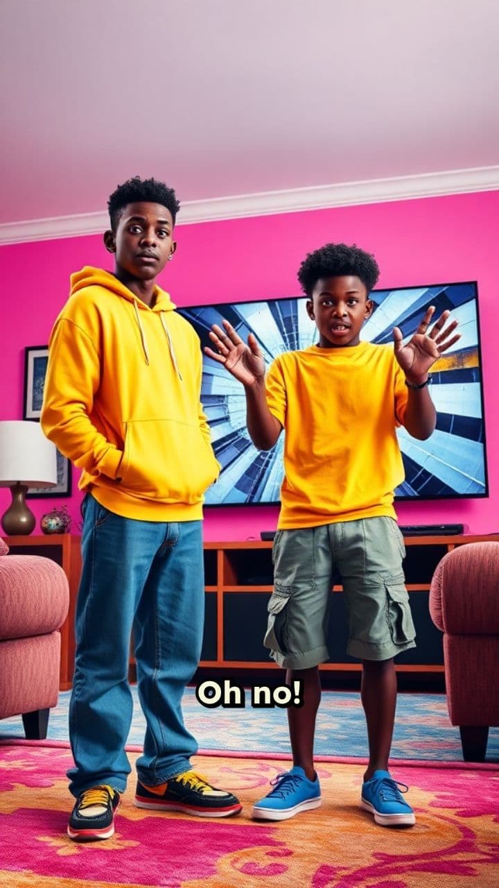 Black Cartoon Comedy: Broken TV