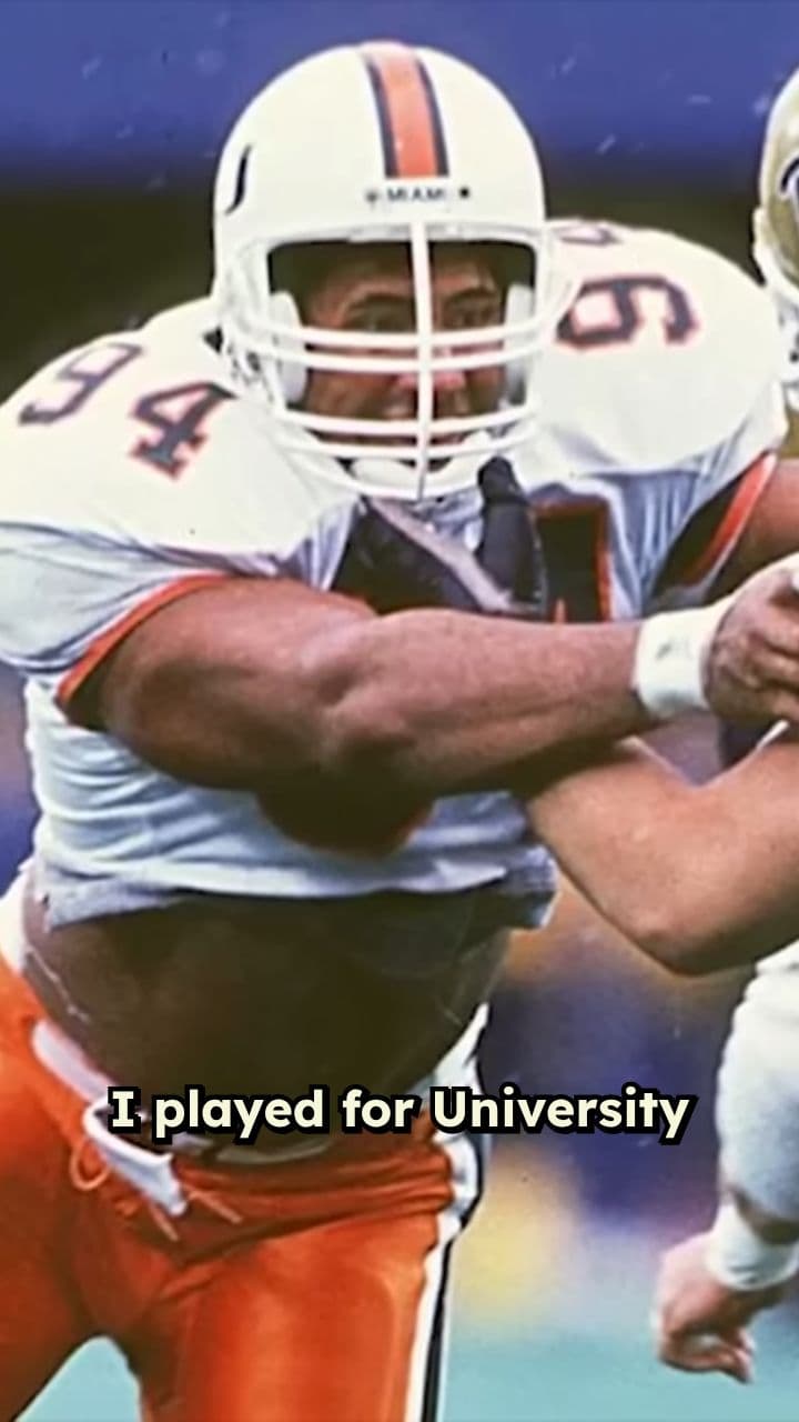 How I Lost My Spot to Warren Sapp