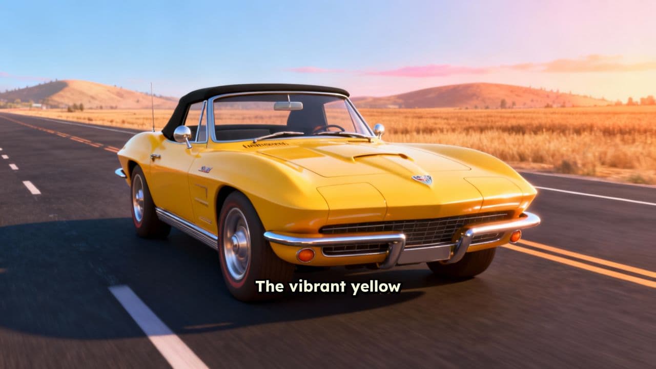 Chasing the Sunset in a Convertible