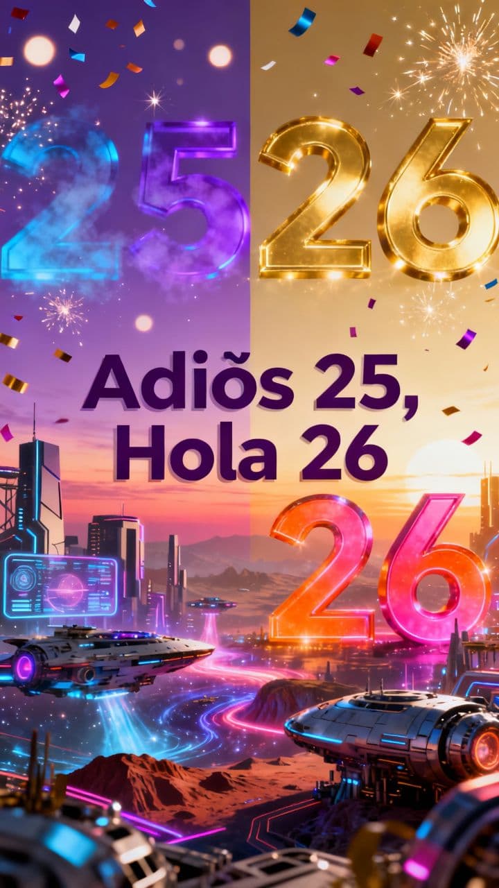 Adiós 25, Hola 26