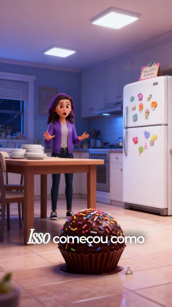 Eu só queria um brigadeiro normal 😭🍫