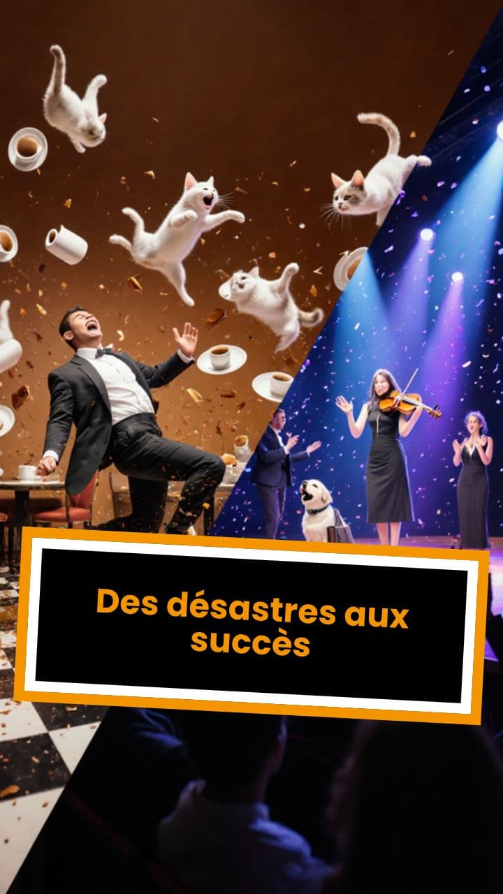 Des désastres aux succès