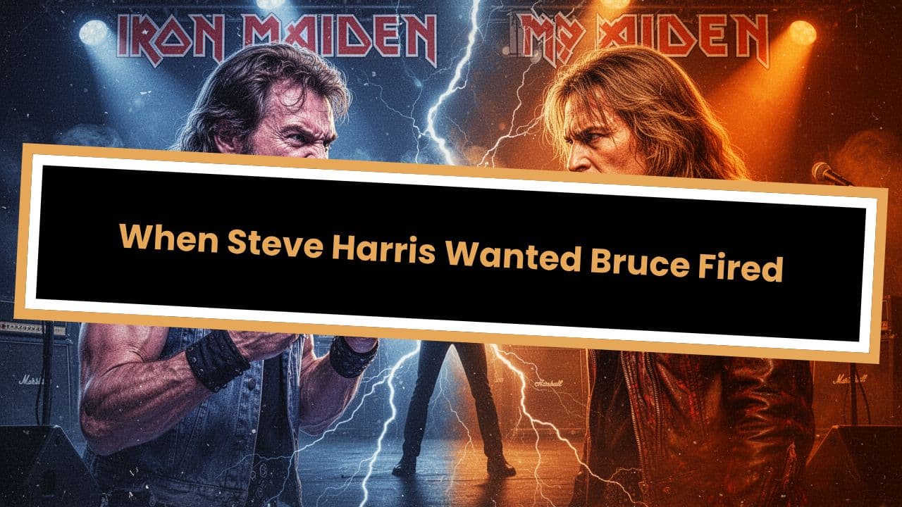 When Steve Harris Wanted Bruce Fired