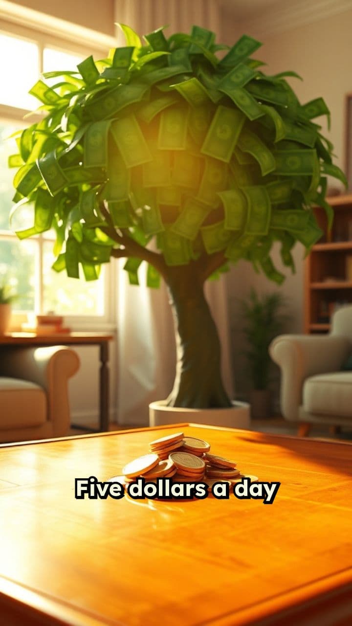 Save $5 Daily for Big Goals