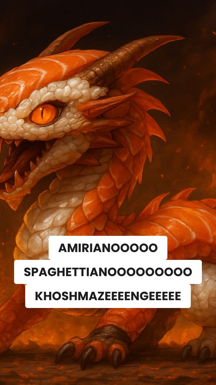 Drago Sushi Fiammante: Caos Totale!