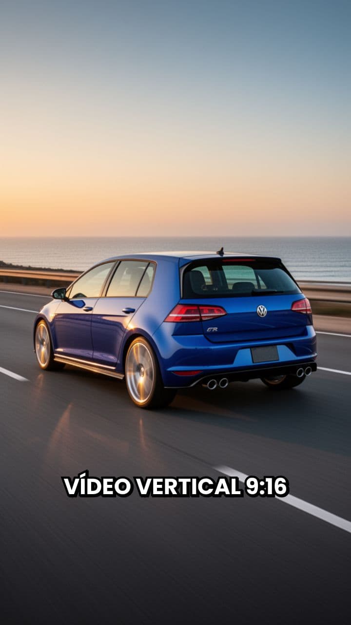 Golf 7R Aceleração Brutal com Turbo