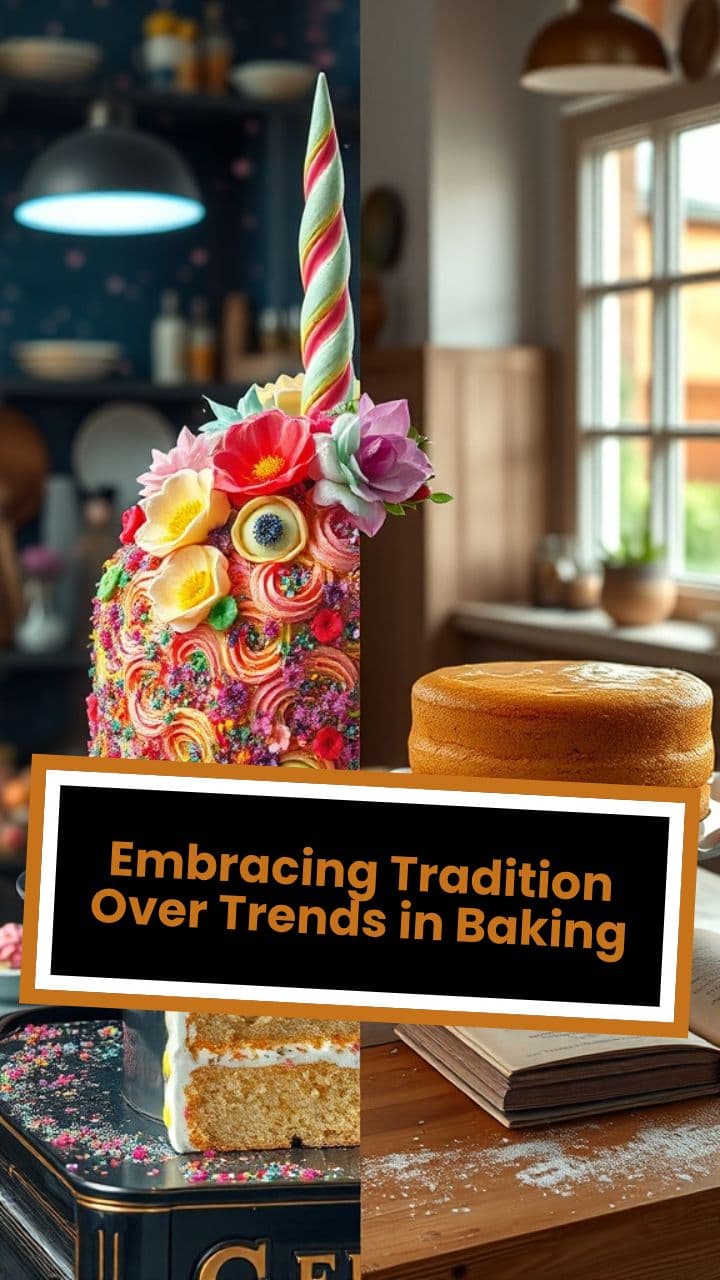 Embracing Tradition Over Trends in Baking