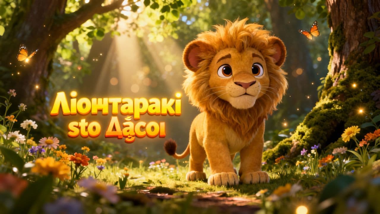 Λιονταράκι στο Δάσος