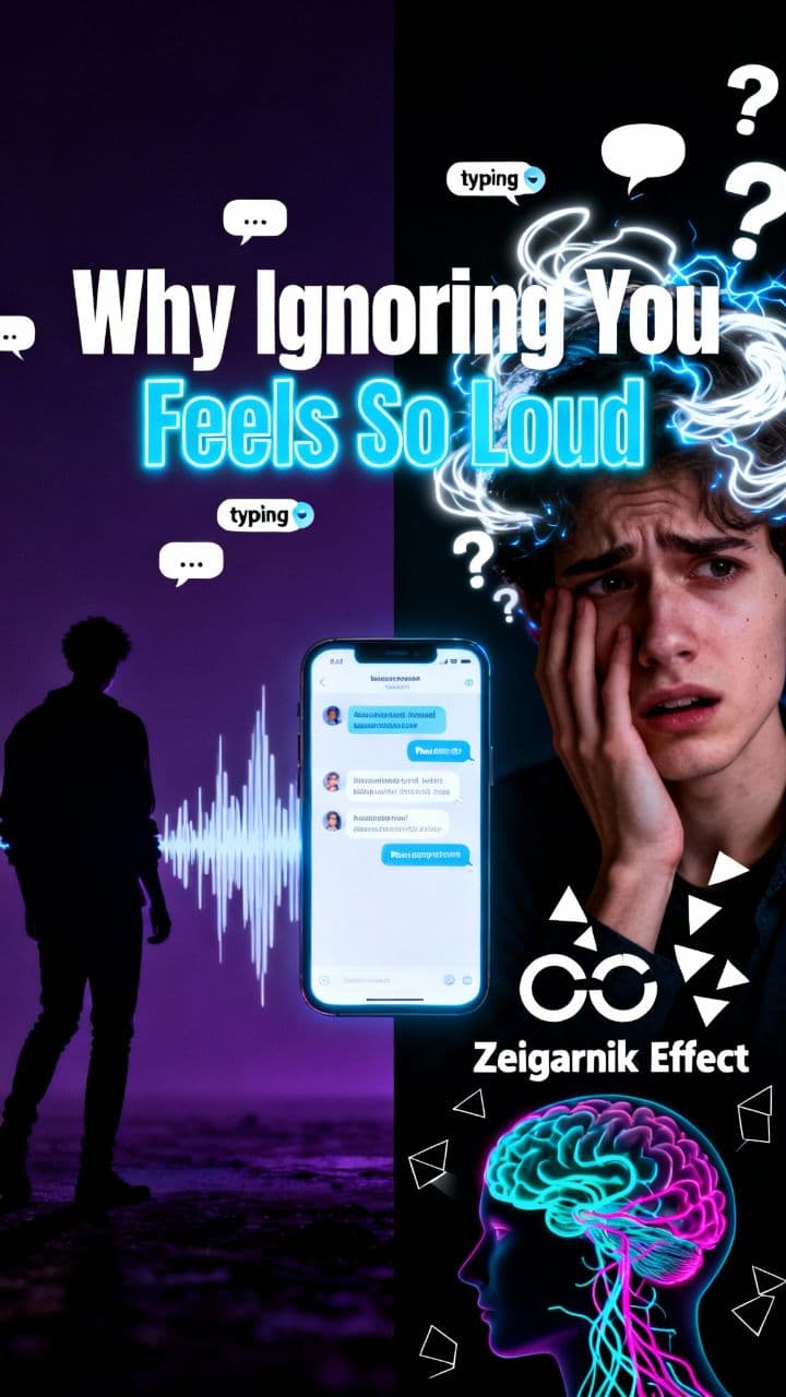 Why Ignoring You Feels So Loud