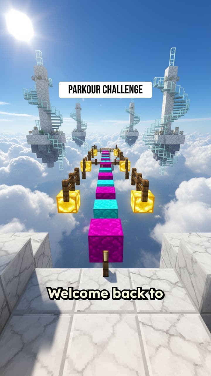 Minecraft Parkour Master Challenge