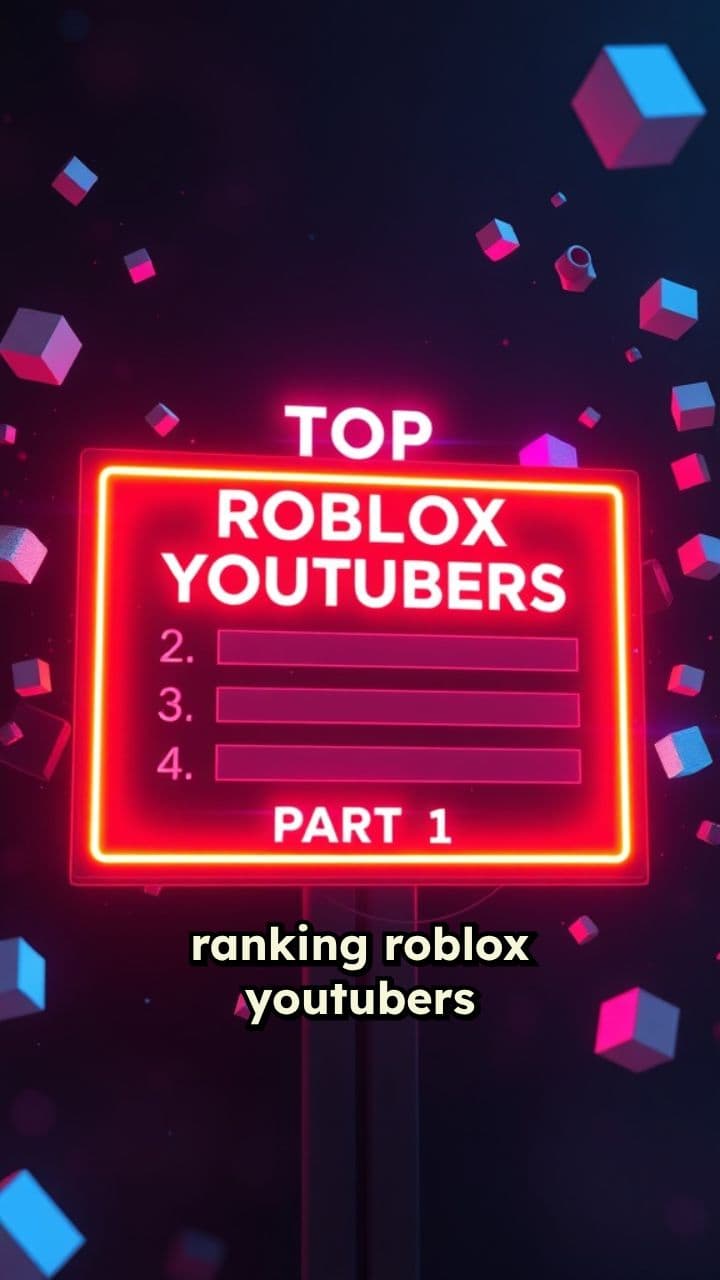 Top Roblox YouTubers Ranked