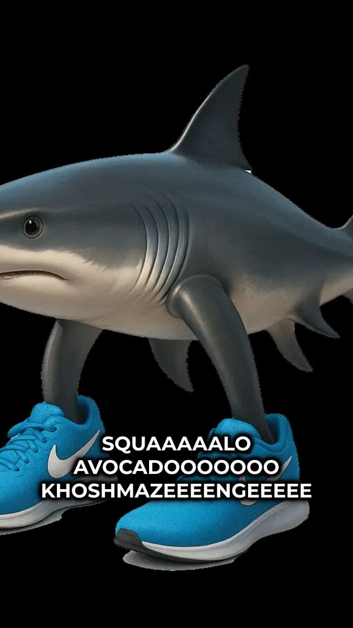 Squalo-Avocado Brainrot Arrest