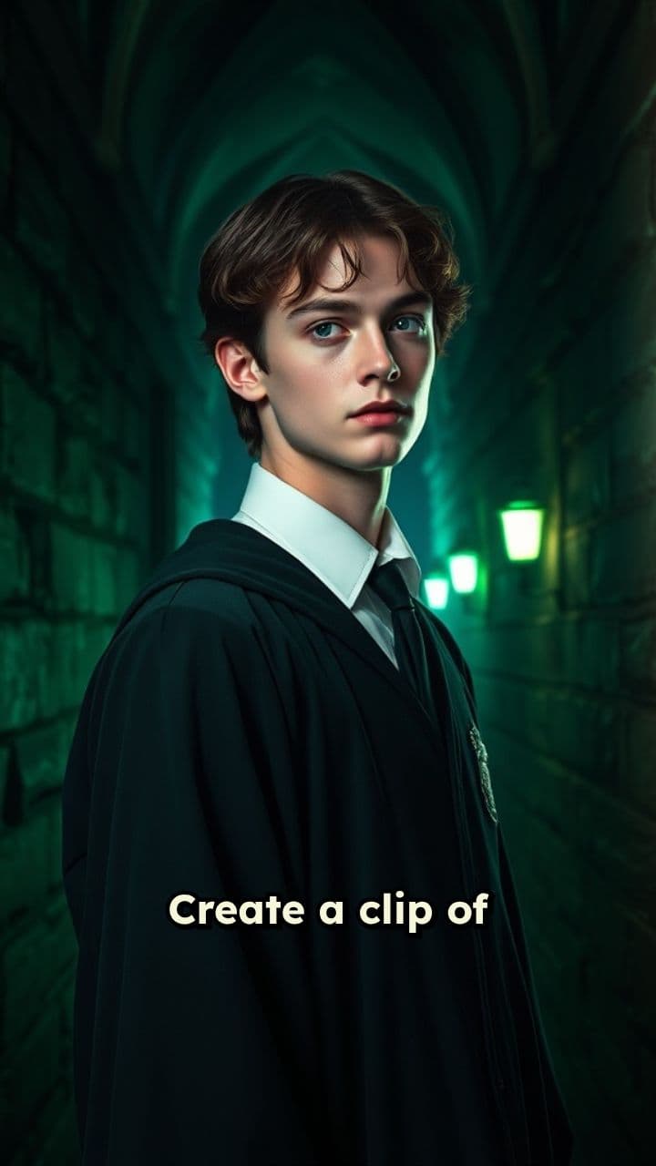 Tom Riddle Turns Toward Blinding Light