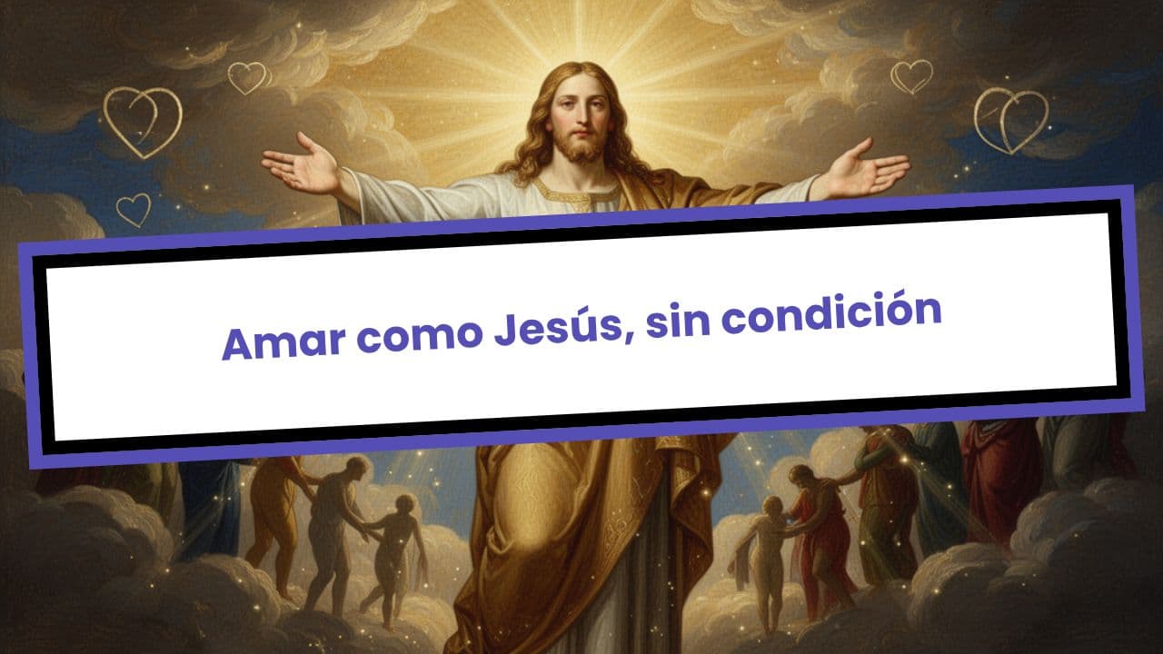 Amar como Jesús, sin condición
