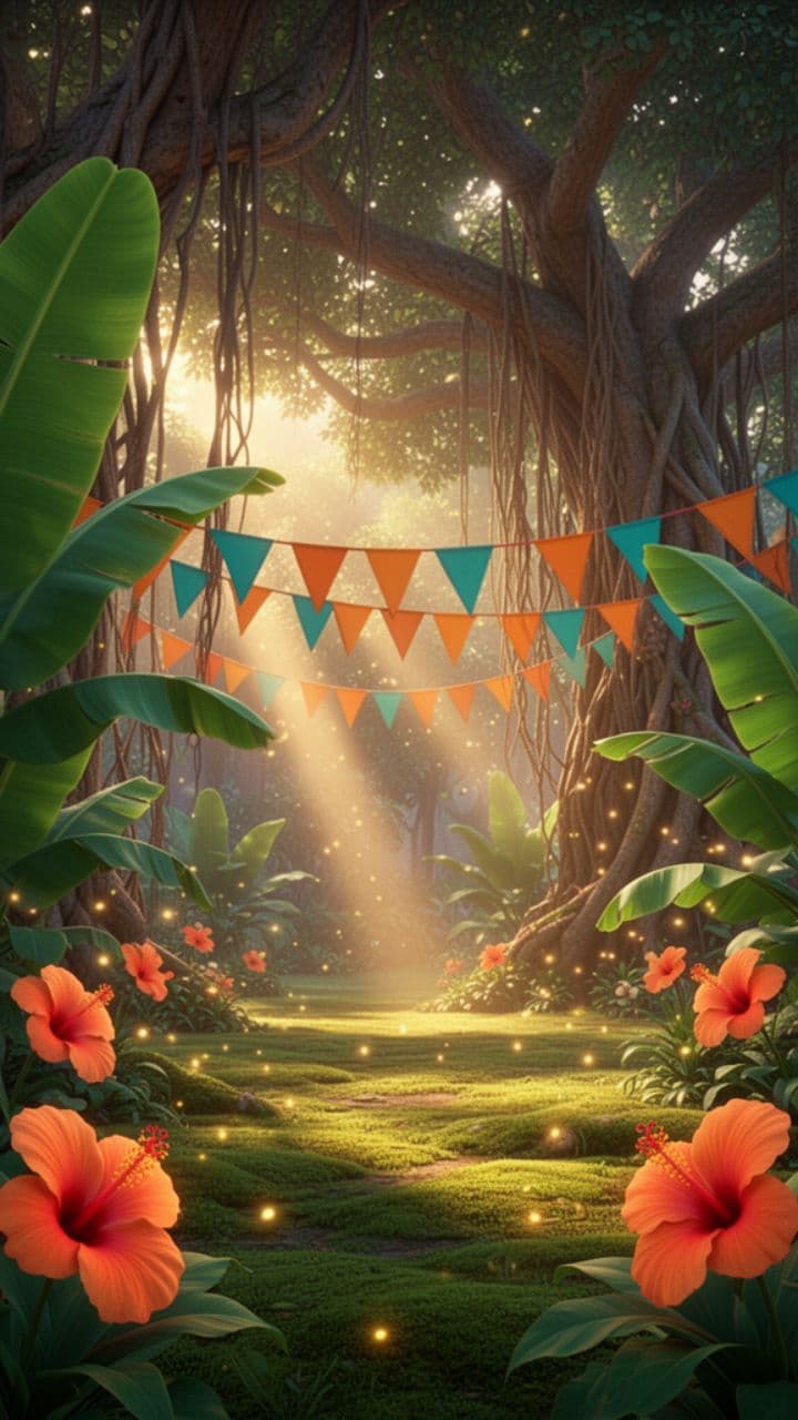 जंगल पार्टी का मजेदार गीत