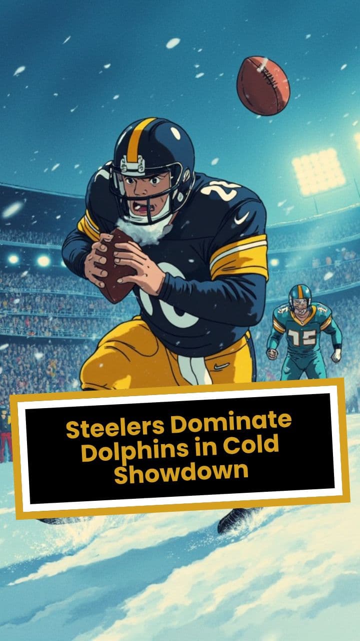 Steelers Dominate Dolphins in Cold Showdown